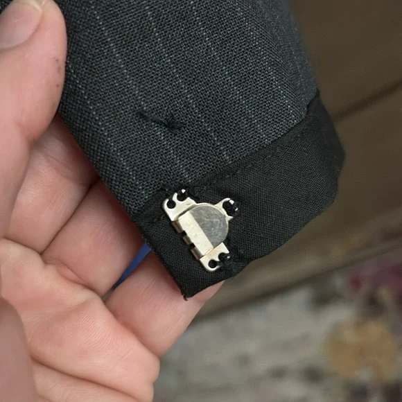 Vintage Cropped patchwork blazer, size 42 - Picture 5 of 10